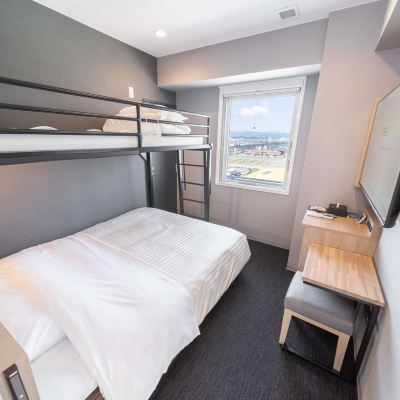 城景雙人房帶浴室 美田園仙台機場超級飯店優惠