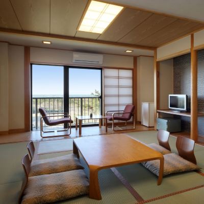 カジュアル和風オーシャンビュールーム たてやま温泉 千里の風 クーポン