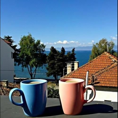 湖景一卧室公寓 - 带露台