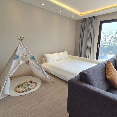 Deluxe King (Indian Tent Kids Room, Additional Personnel Fees) 기린 리조트 쿠폰