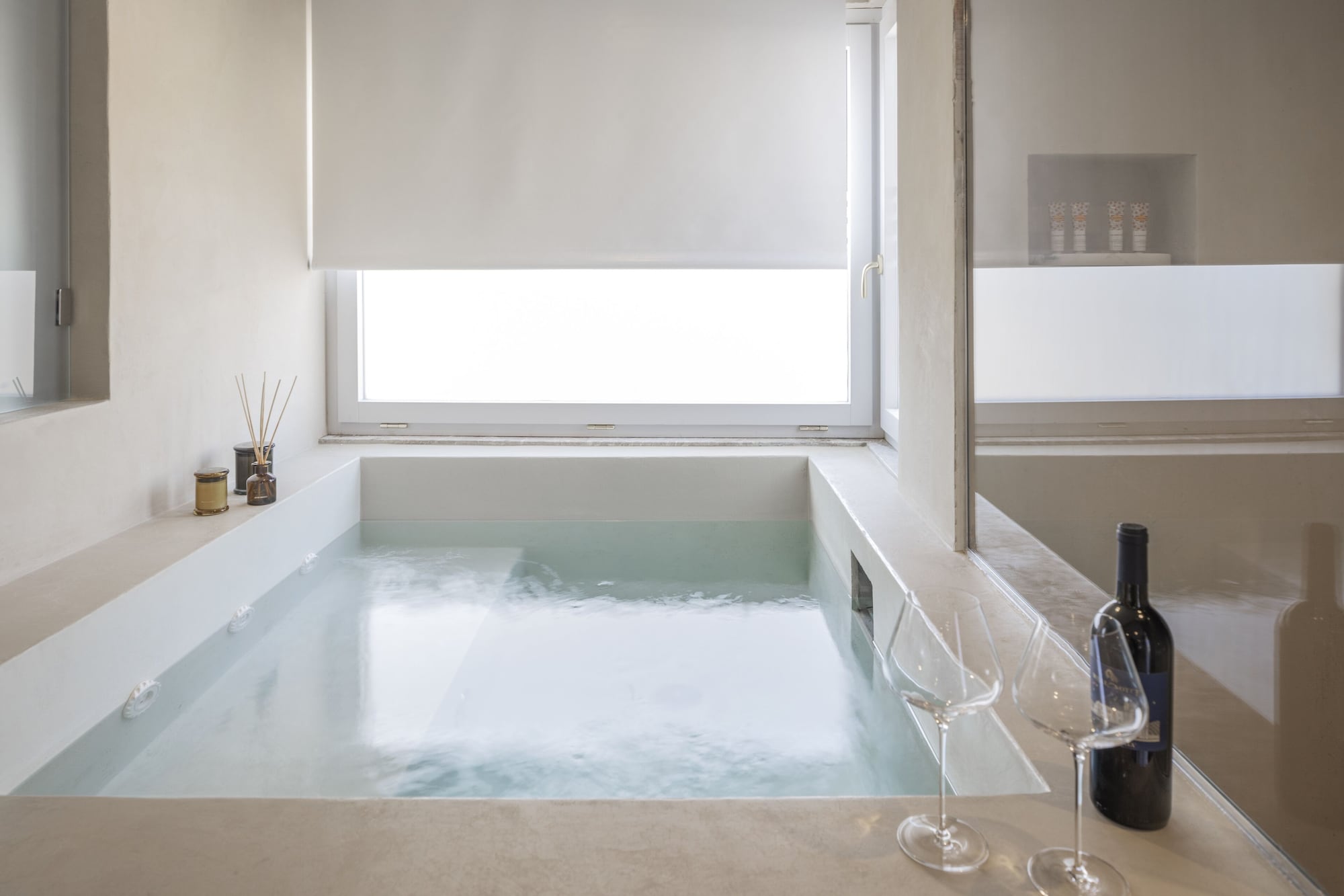 奢华客房， 1 间卧室， 私人游泳池， 城市景观