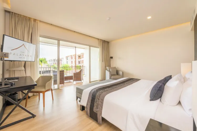 ห้องดีลักซ์วิวทะเลพร้อมระเบียง ห้ามสูบบุหรี่