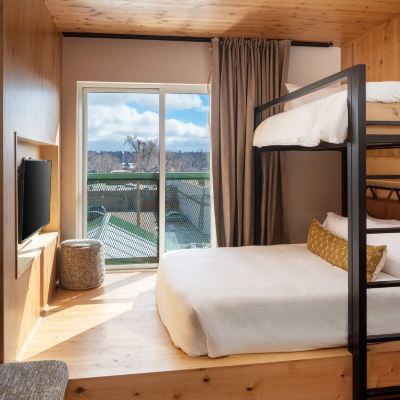 Junior Suite with Queen Bed and Bunk Beds Kinship Landing Promo Code