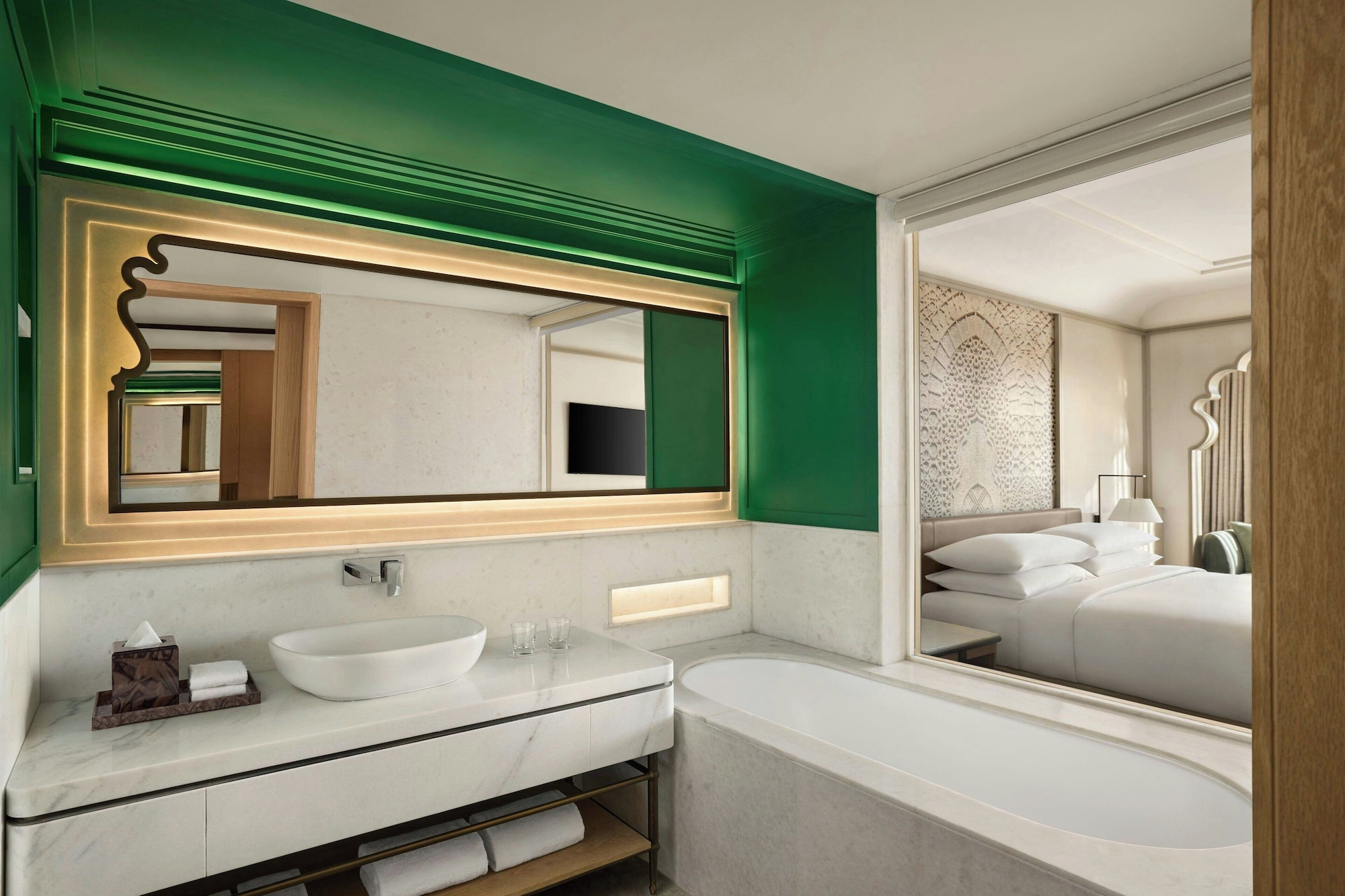 Udaipur Marriott Hotel甄选特大床套房