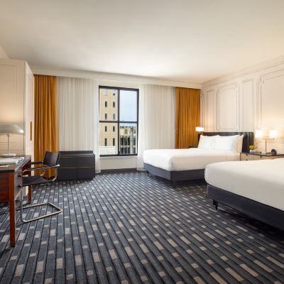 Corner Room With 2 Queen Beds, Bathtub-Mobility And Hearing Accessible 106 Jefferson Huntsville Curio Collection Promo Code