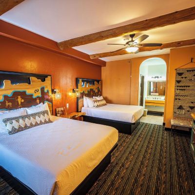 Serene Double Queen Fireplace Southwest Inn at Sedona Promo Code