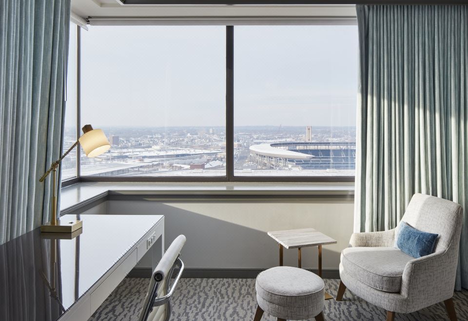 景观特大床角落间