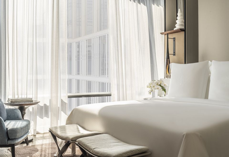 豪华间 - 带2张单人床/单人床