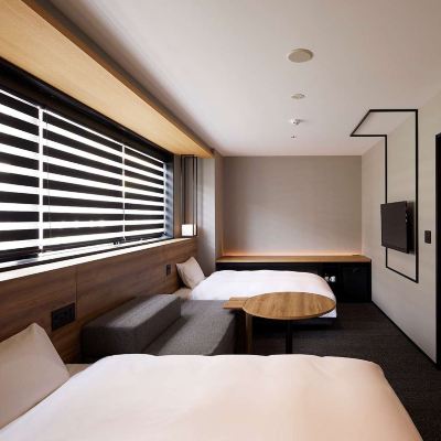 無障礙雙床房帶浴室 新大阪安住睦世飯店優惠