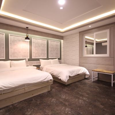 트윈 (더블 및 싱글) Gumi Bonggokdong Hotel Macheollu 쿠폰