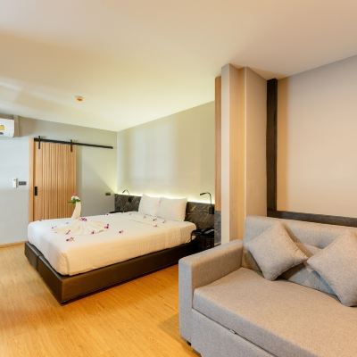 Family Studio, 1 King Bed with Sofa Bed Sky Wave Patong Promo Code