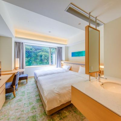 AQUA SQUARE コートヤードルーム(ツイン) 熱海後楽園ホテル クーポン