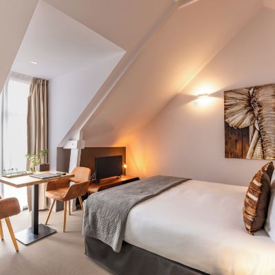 Comfort Double or Twin Room, Air Conditioning Le Manoir de Kerbot Promo Code