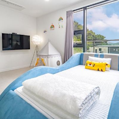 Basic Room, 2 Bedrooms (Dokchae Bdong (Hot Water Poolvilla) )