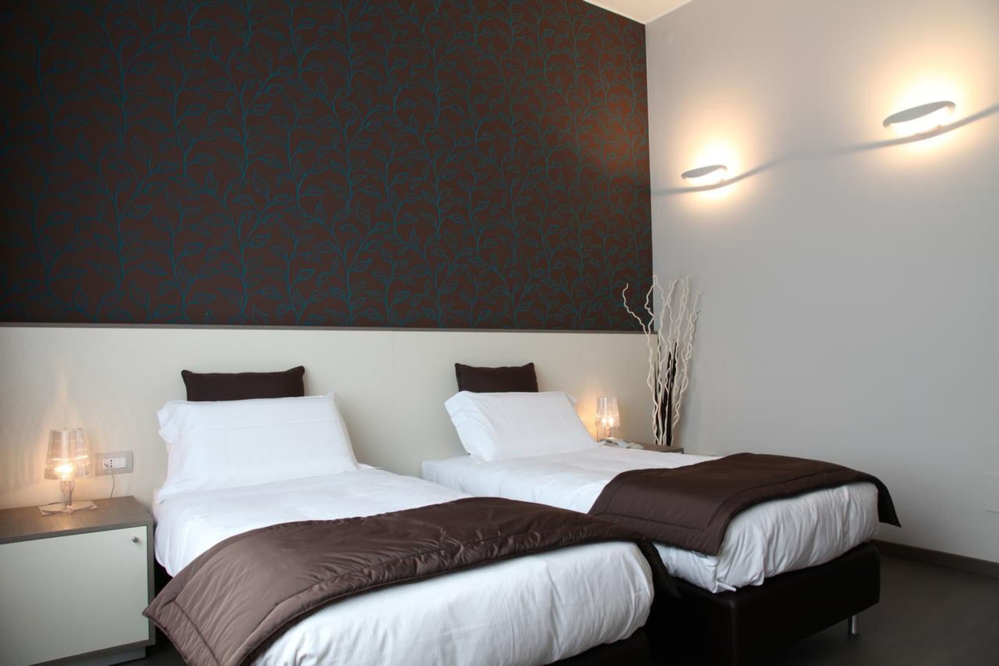 公園美景雙床間