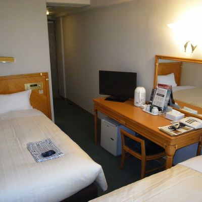 ツインルーム(ツインベッド×2)(禁煙) ホテル機山館 クーポン