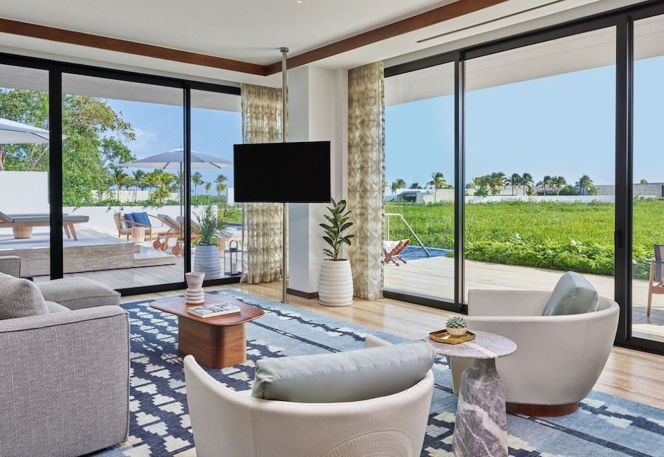 套房，1張特大床，海景，轉角房（John Jacob，Astor）