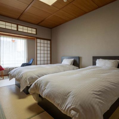 [太平]四季を感じる和室ツインルーム | ガーデン側 | 禁煙【スタンダード】【和室】【禁煙】【ガーデンビュー】 あわら温泉　みのや泰平閣 クーポン