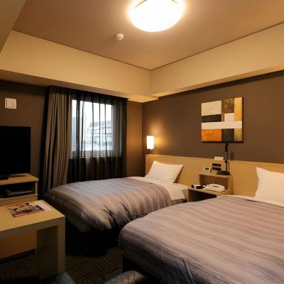 スタンダードツインルーム(喫煙) ホテルルートイン豊橋駅前 クーポン