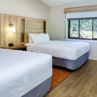 洋式房 兩張大床 可攜帶寵物 亞瓦派郊外小屋優惠