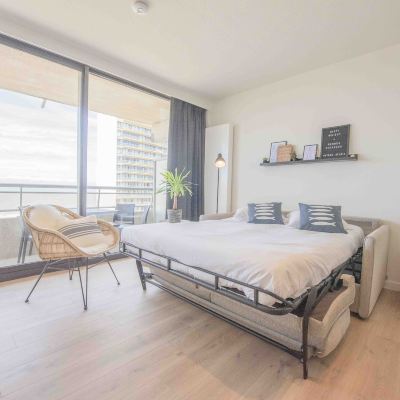 Comfort Studio, Partial Sea View (8) Ostend Studio Promo Code