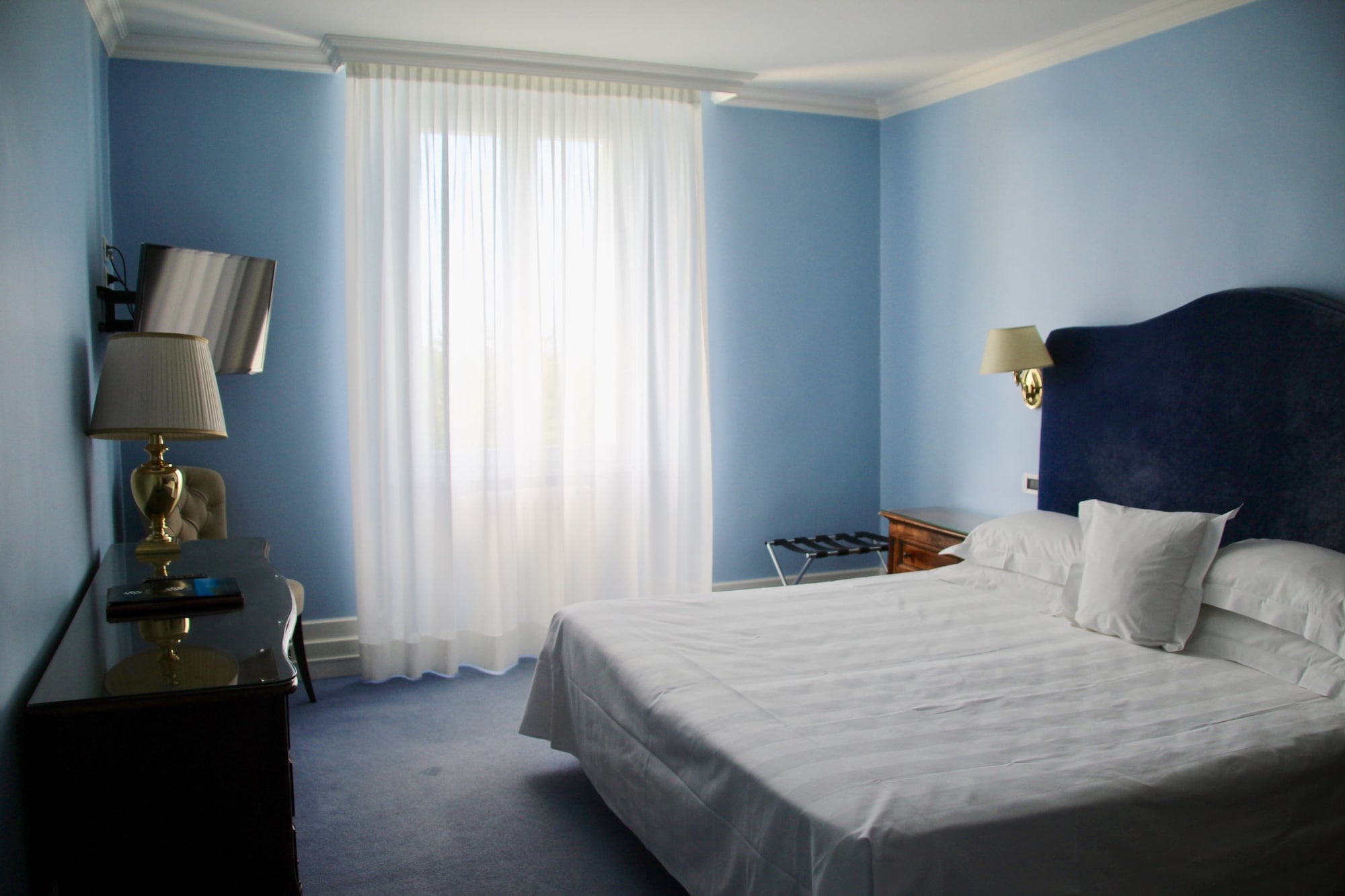 双人间，花园景观（历史悠久的别墅内）