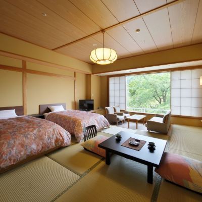 [Ryounkaku] Japanese Style Room With Bed, Non Smoking 吉川屋 クーポン