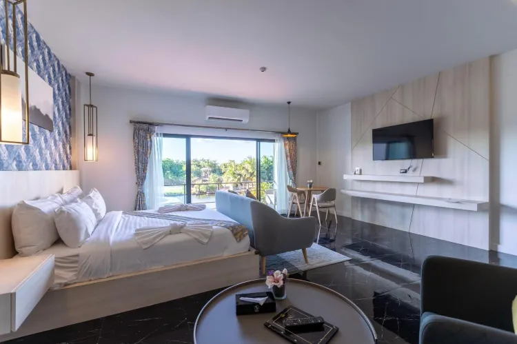 ห้องสวีท พร้อมวิวแม่น้ำ