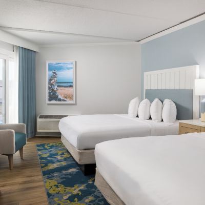 Deluxe Two Queen Room with Side Balcony Ashworth by The Sea Promo Code