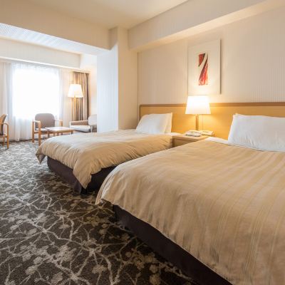 デラックスツインルーム(喫煙) プレジデントホテル水戸 クーポン