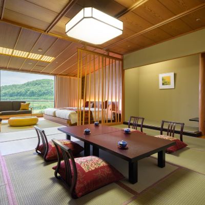 R New[Japanese-Western Style Room]12 Tatami Mat Japanese Room + Twin (Non-Smoking) 6th To 10th Floors[Japanese-Western Room][Non-Smoking]