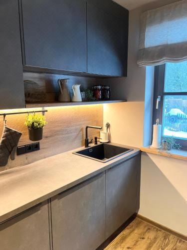 享有花园景致的公寓