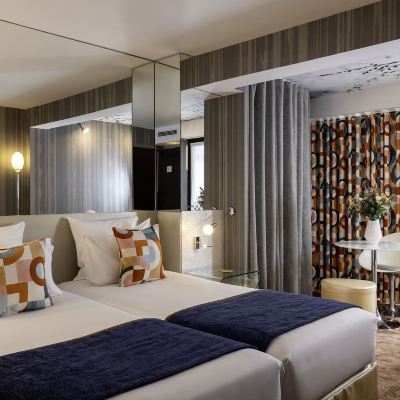 Deluxe Room With Terrace Le 7 Eiffel Hotel Promo Code