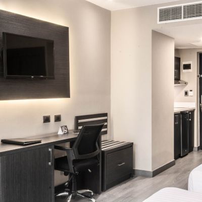 行政客房， 1 間卧室， 廚房 聖多明戈W＆P酒店優惠