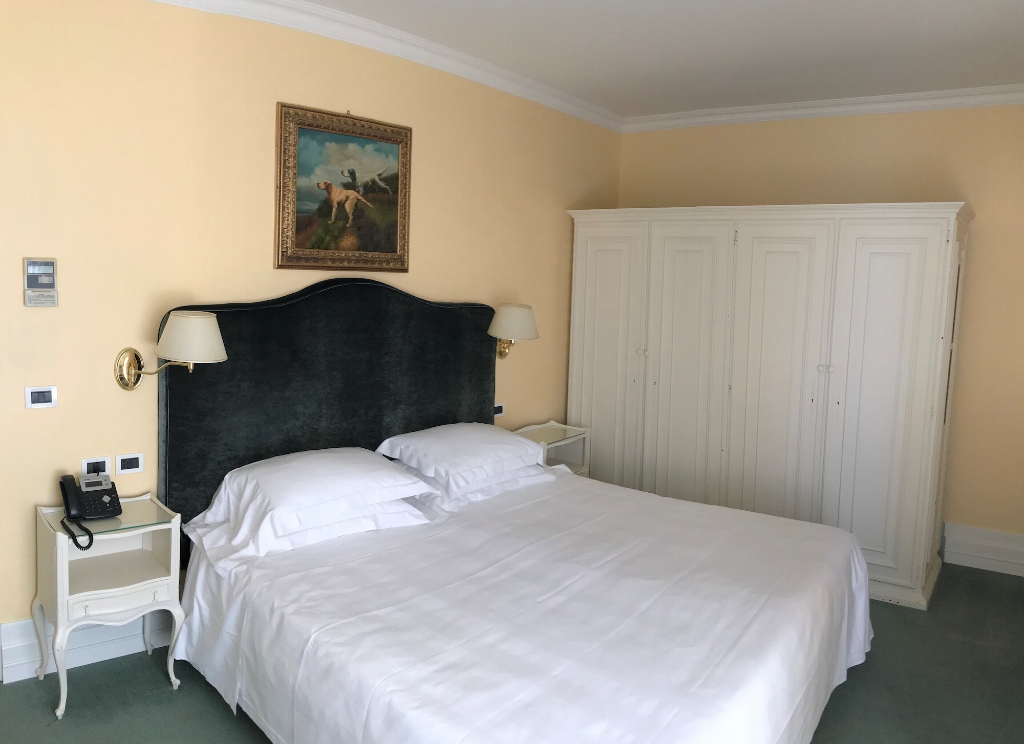 双人间，花园景观（历史悠久的别墅内）