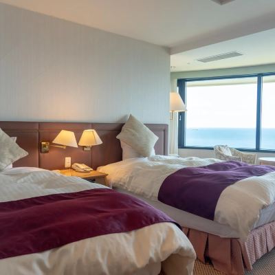 スイート、コーナーツイン、バス付き、オーシャンビュー 小名浜オーシャンホテル＆ゴルフクラブ クーポン