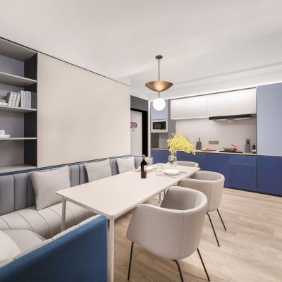 兩房行政套房（冰箱+洗烘一體機+微波爐+小廚房） 上海馨樂庭徐家匯公寓飯店優惠