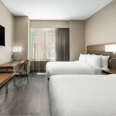 Room, 2 Double Beds, Accessible, Non Smoking (Mobility & Hearing w/ Tub) 紐約時報廣場萬豪AC酒店優惠