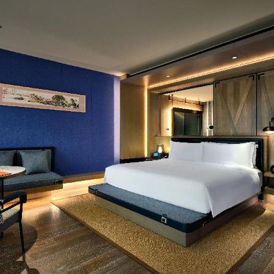 尊享房藍寶石主題行政大床 上海佘山世茂洲際酒店（世茂深坑酒店）優惠