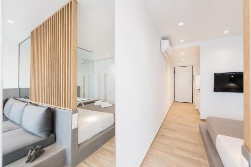 小型套房（带海景的）