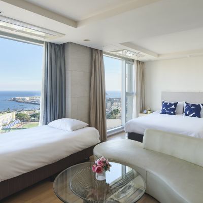 16평 아일랜드 트윈 오션 - 최대3인, 취사불가, 기계식주차, 마루카펫랜덤배정 디아일랜드블루호텔 쿠폰