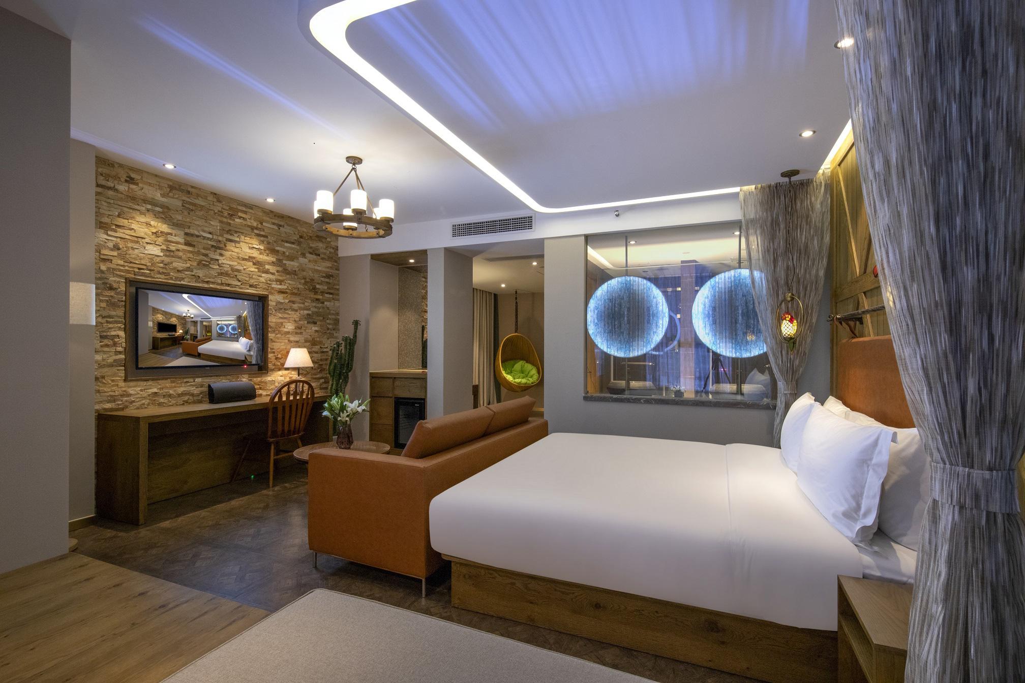 热带丛林亲子套房（地暖+全屋智控+投屏+智能马桶）