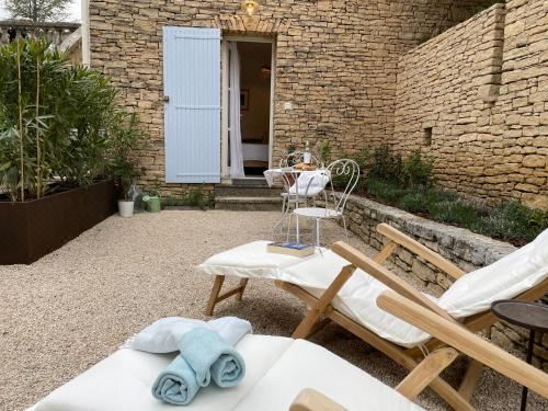 带露台的双人房