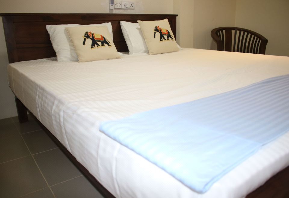 带阳台和园景的双人间