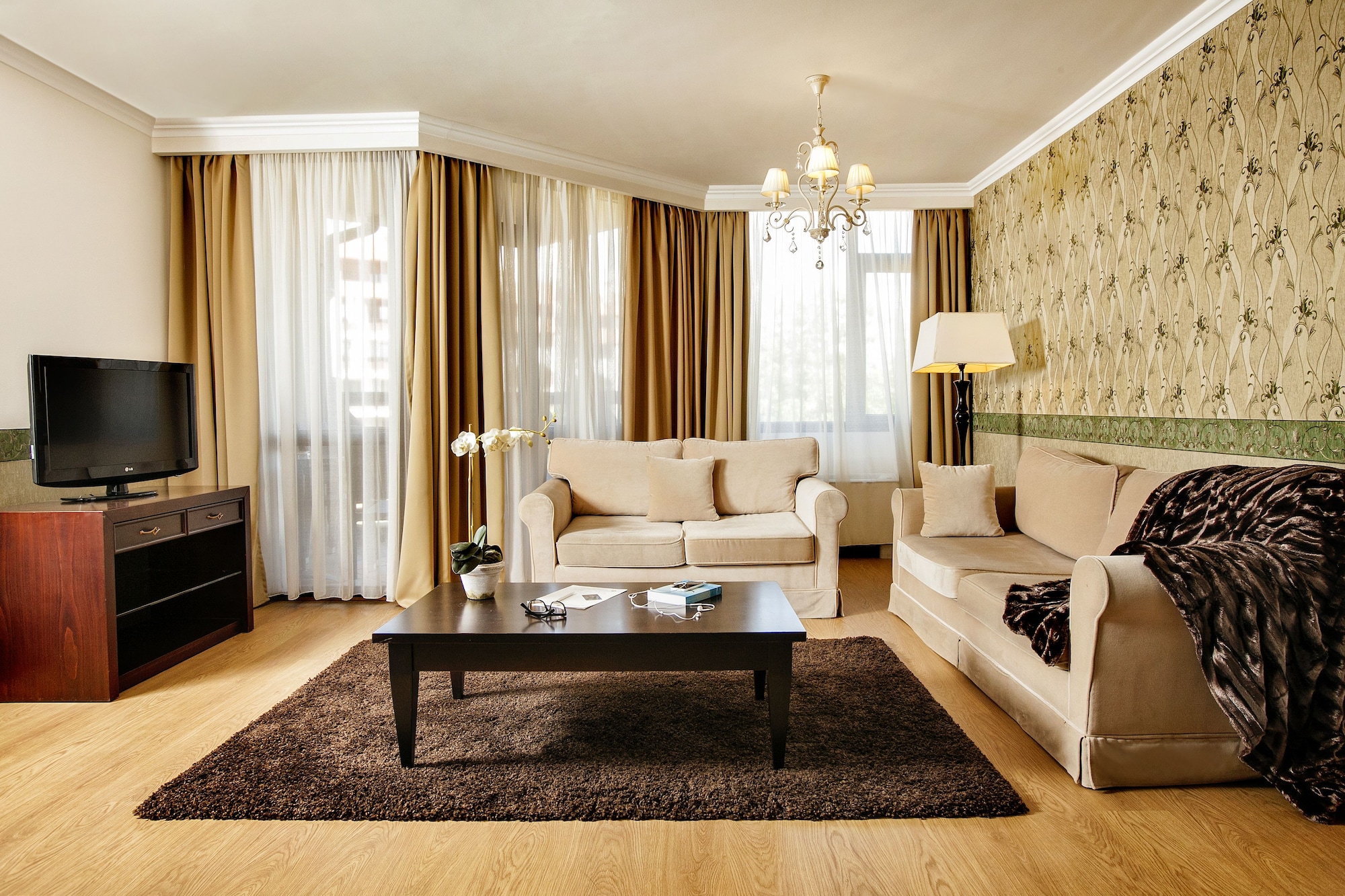 豪华两卧室公寓