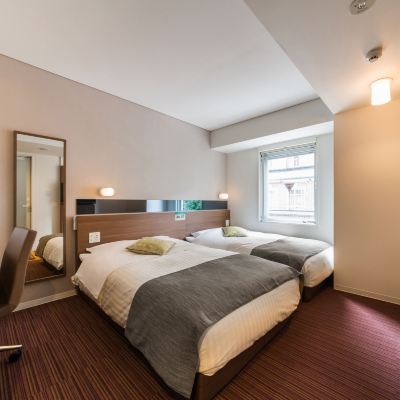 ハリウッドツインルーム スーパーホテル Lohas 博多駅・筑紫口天然温泉 クーポン