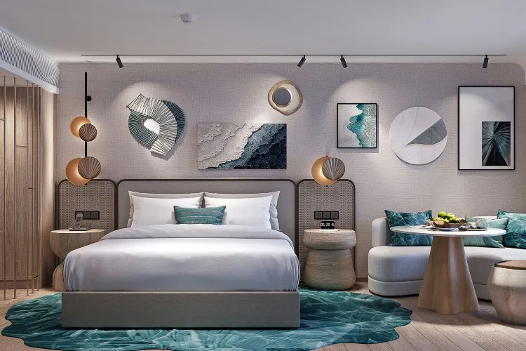 Premium Deluxe, Guest Room, 1 King, Sea View, Balcony