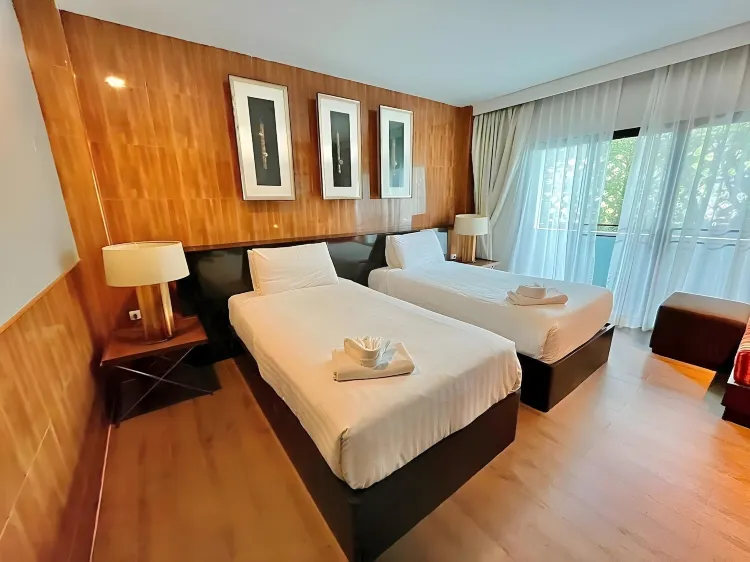 ห้องดีลักซ์เตียงคู่