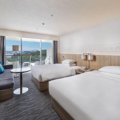 海岸景翼樓俱樂部雙床房 沖繩萬麗度假飯店優惠