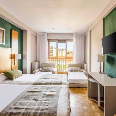 Quadruple Room(2 Adults+2 Children) Gran Hotel de Jaca Promo Code